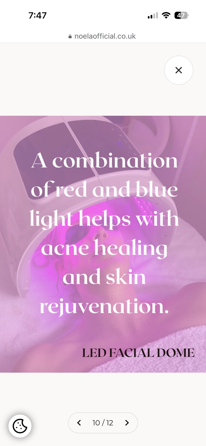 Glow Lounge LED light therapy